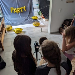 Shooting et paillettes