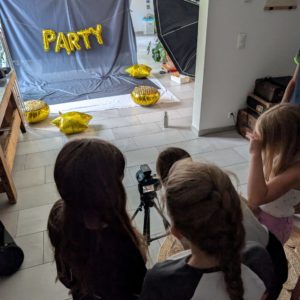 Shooting et paillettes