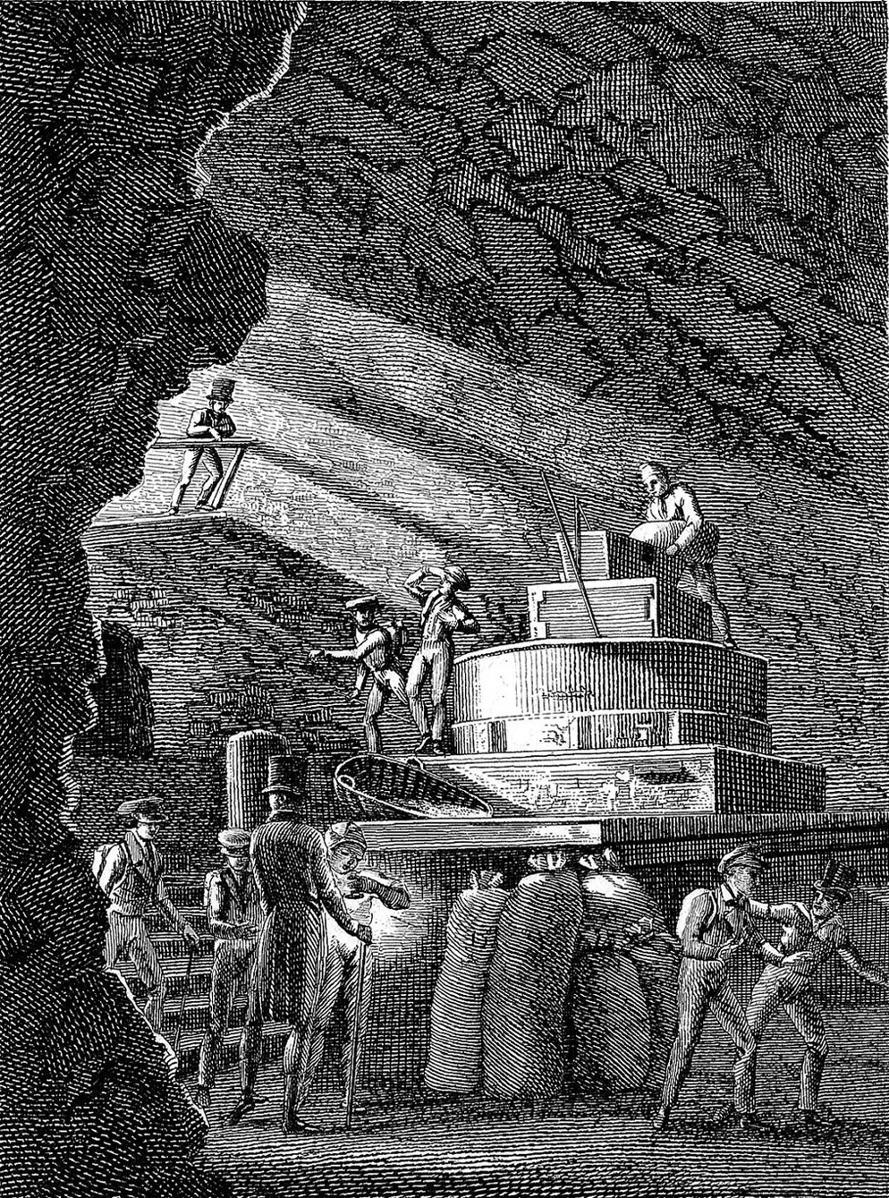 Moulins souterrains Col des Roches - ©LesMoulins